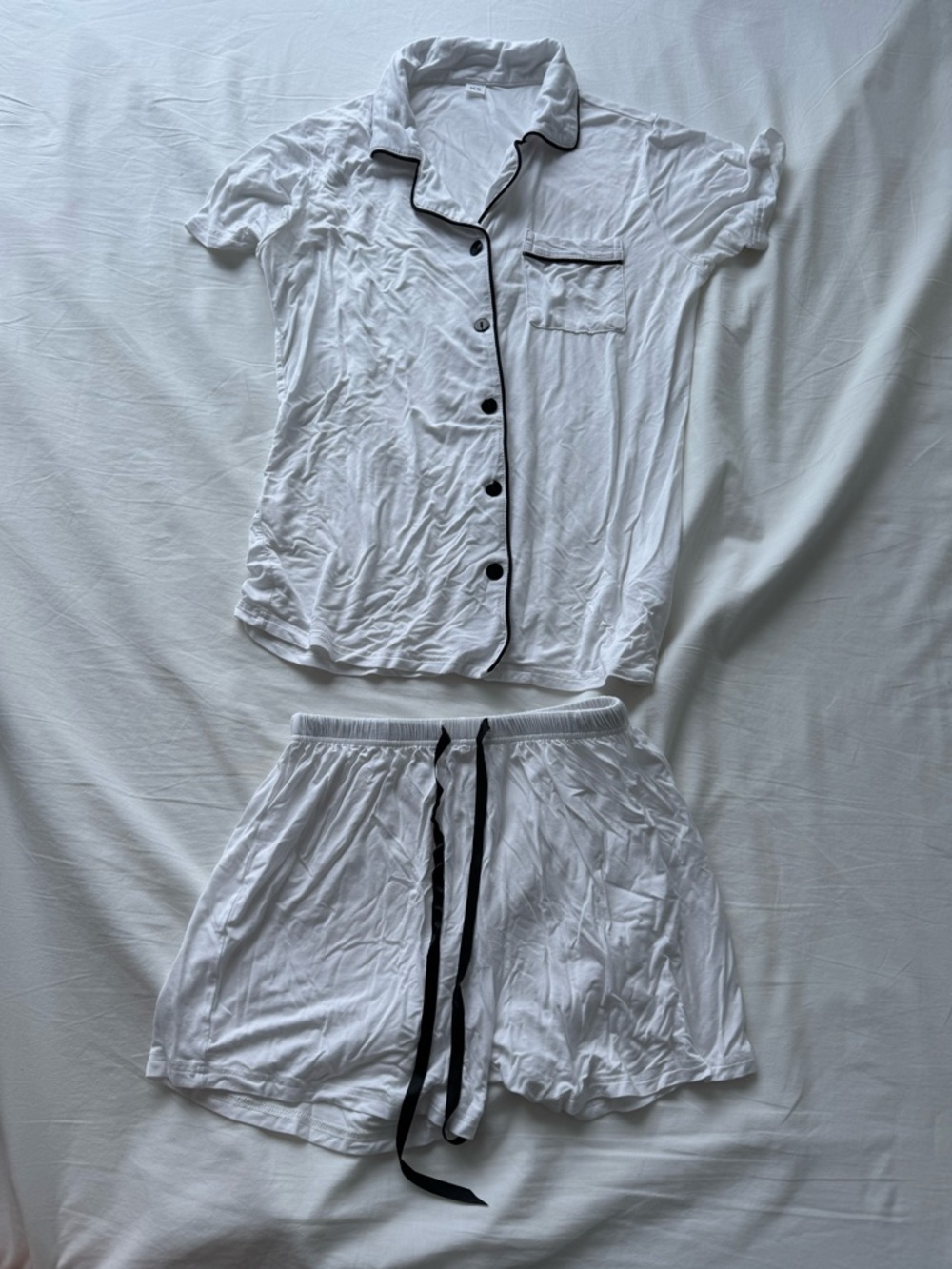 White bridal PJs. In size XS.